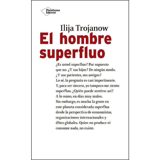 El hombre superfluo (Tapa blanda)