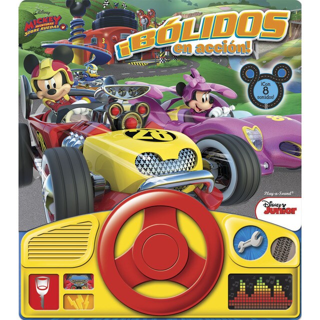 Libro con volante mickey y los superpilotos lswheel: Bólidos en acción.pdf