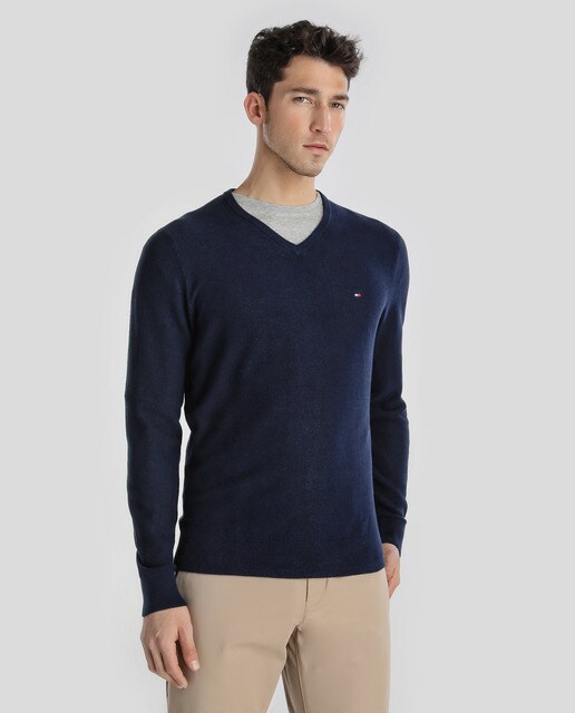 tommy hilfiger v neck sweater