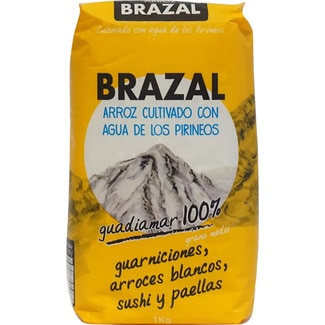 Arroz cultivado con agua de los pirineos guadiamar 100% BRAZAL