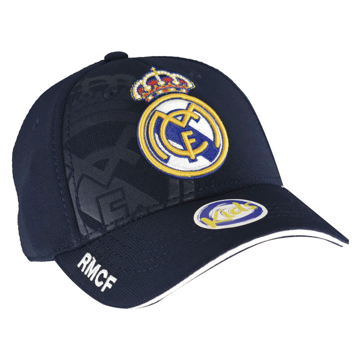 Imagem 0 de Boné Real Madrid C.F. Infantil - Azul-marinho e Branco