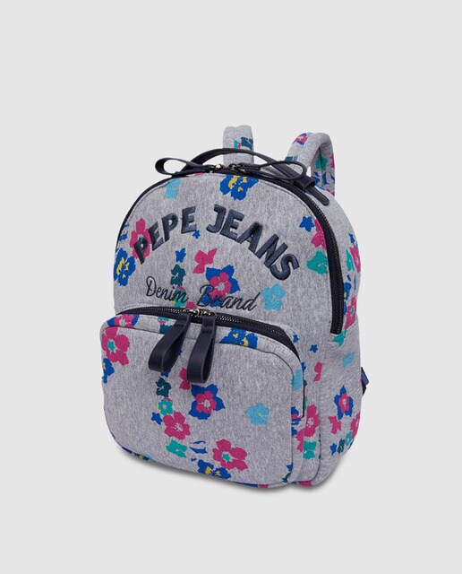 · Con Jeans Estampado Niña Flores Mochila Pepe De Ix8qwg0