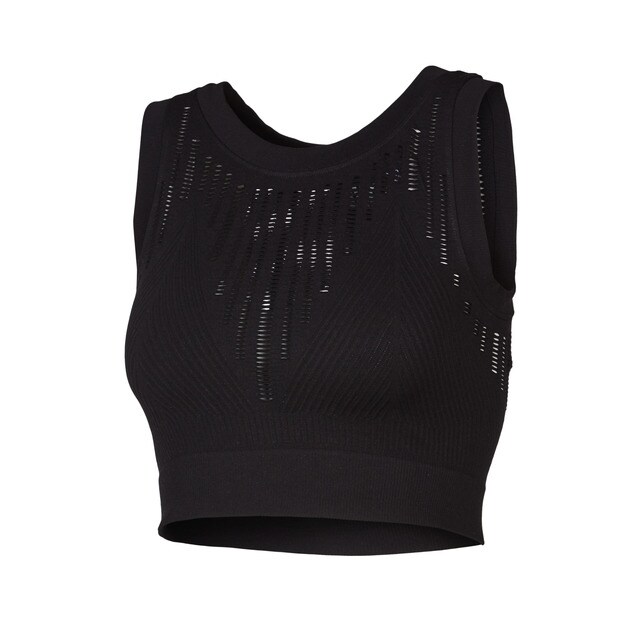 ivy park circular knit crop top