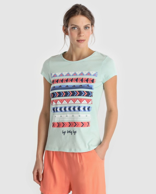 camisetas etnicas mujer
