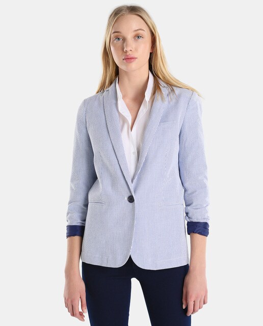 unlined blazer womens