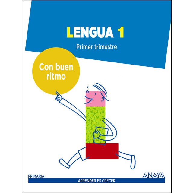 Lengua 1. Con buen ritmo. (Tapa blanda)