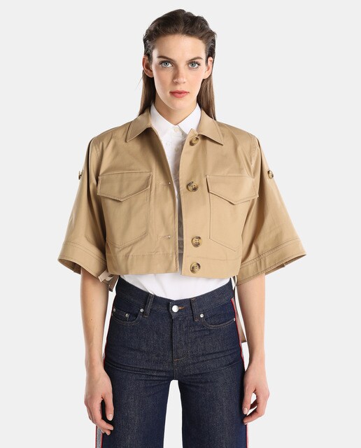 chaqueta camel