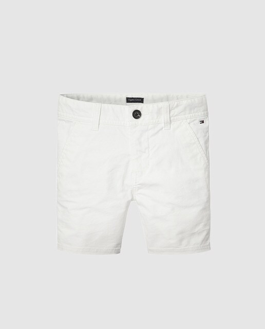 baby boy white shorts