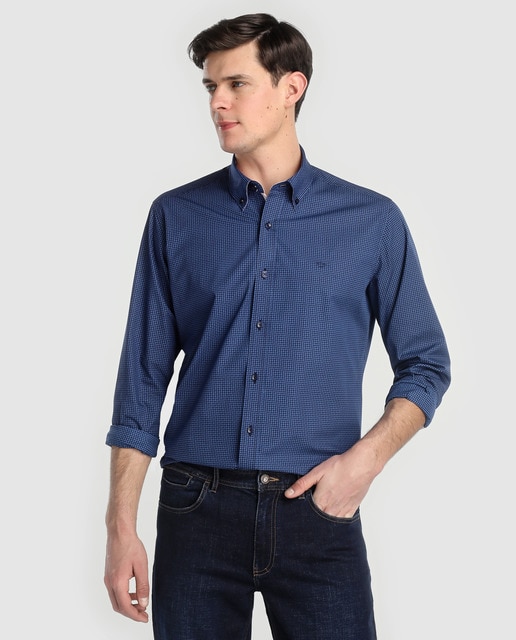 corte slim camisa