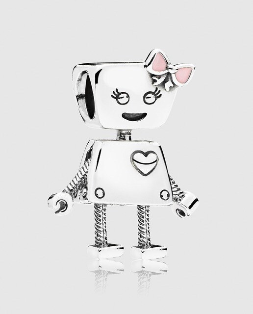 robot charm pandora robot charm pandora