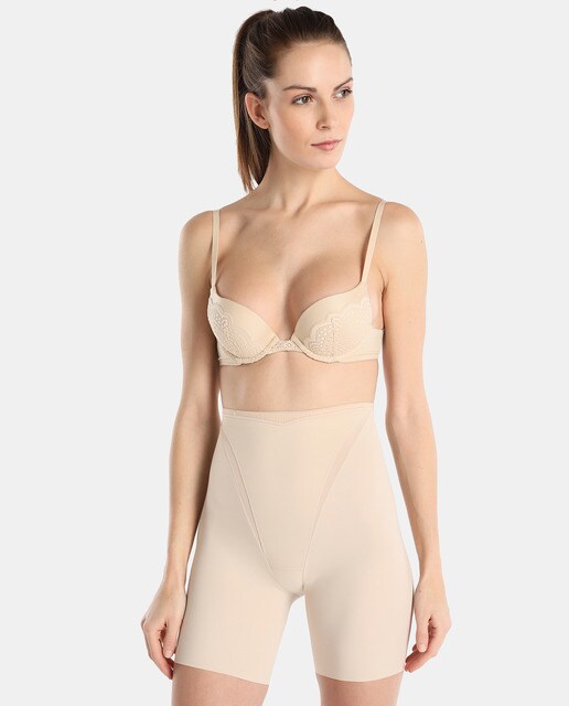 Cinta tipo calças Firm Foundations Maidenform adelgaçante de coxas