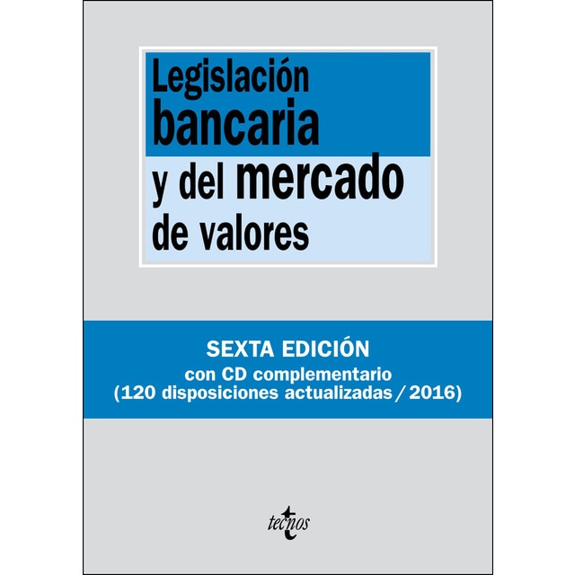 Legislación bancaria y del mercado de valores: Contiene cd.pdf