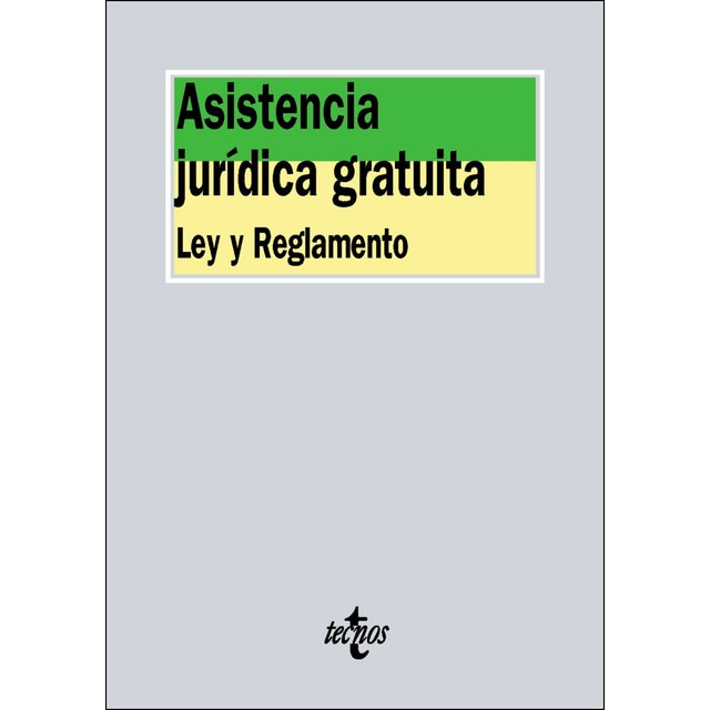 Asistencia jurídica gratuita: Ley y reglamento.pdf