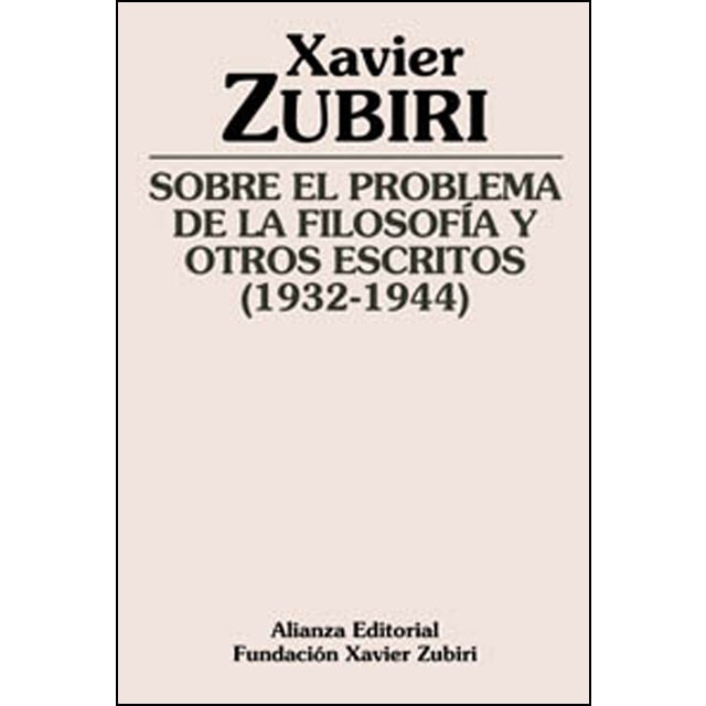 Sobre el problema de la filosofía y otros escritos.pdf