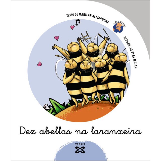 Dez abellas na laranxeira (Tapa blanda)