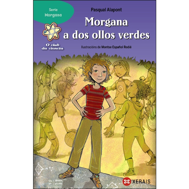 Morgana a dos ollos verdes