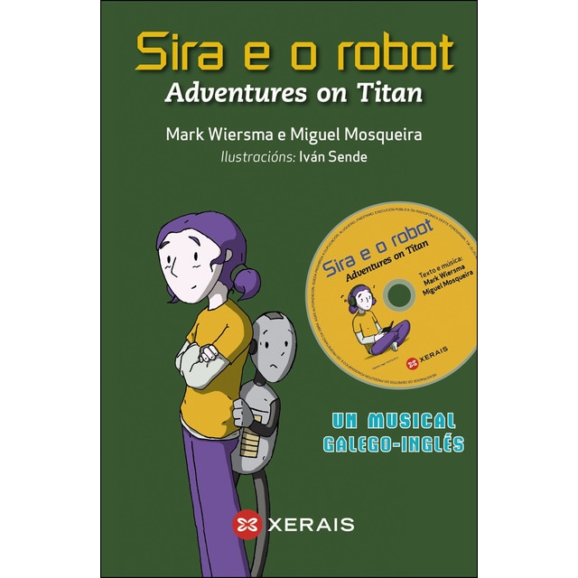 Sira e o robot: Adventures on titan (Tapa dura)