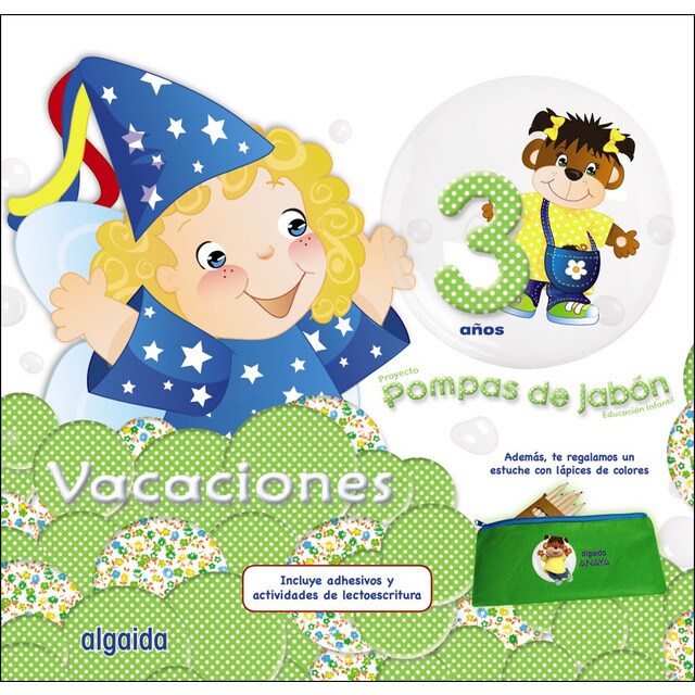 Pompas de jabón 3. Cuaderno de vacaciones