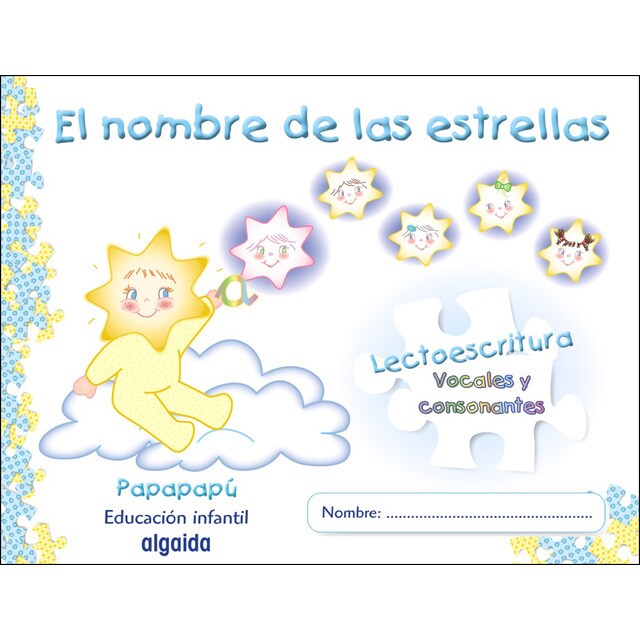 El nombre de las estrellas: Cuaderno de lectoescritura 2. Pauta. Papapapú.pdf