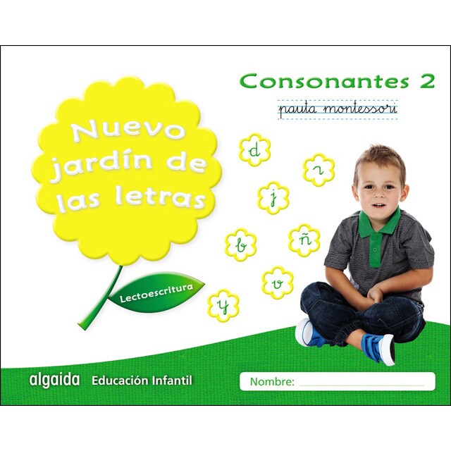 Nuevo jardín de las letras. Consonantes 2. Pauta. : Lectoescritura pauta.pdf