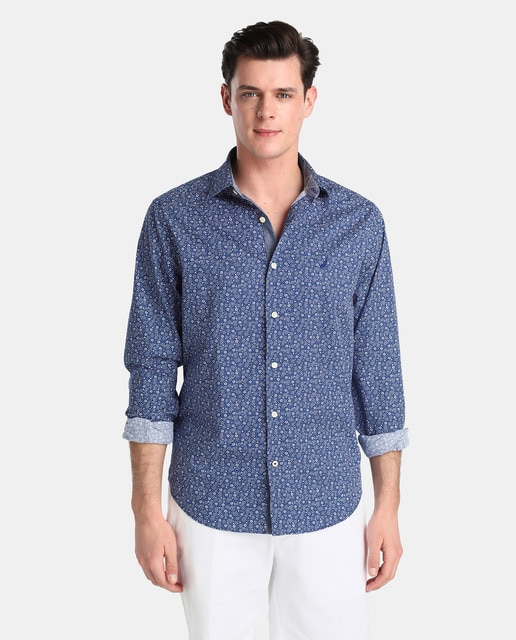 camisa nautica hombre