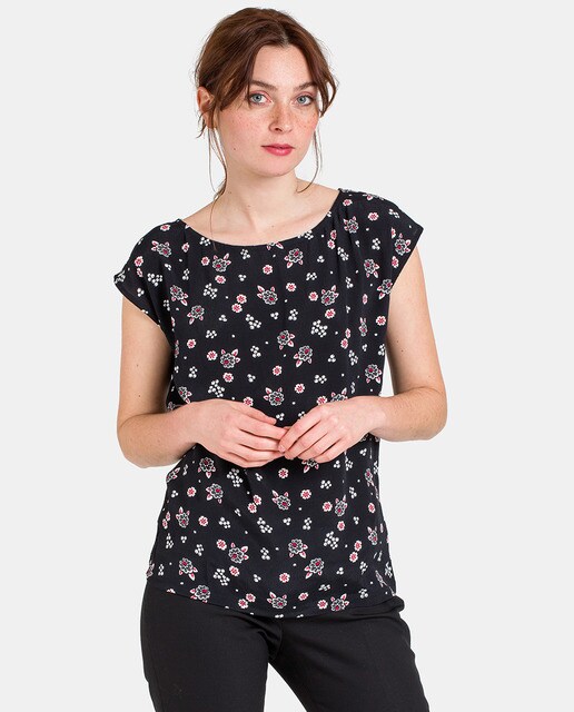 tee shirt femme avec fermeture eclair devant