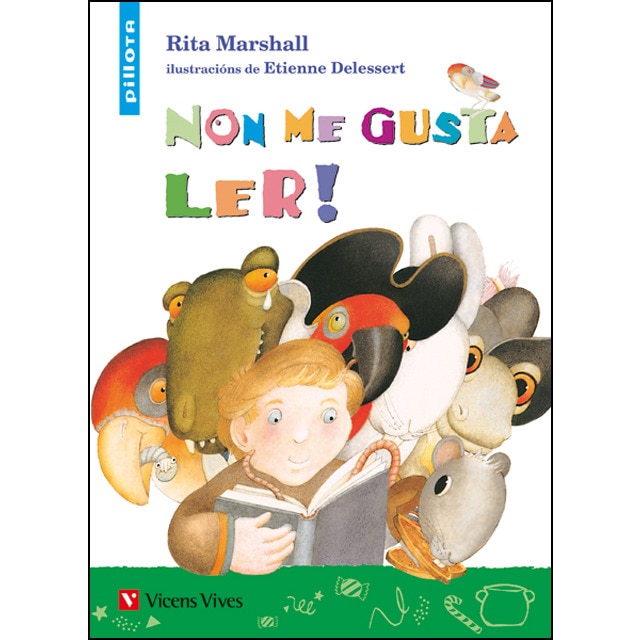 Non me gusta ler (Tapa blanda)