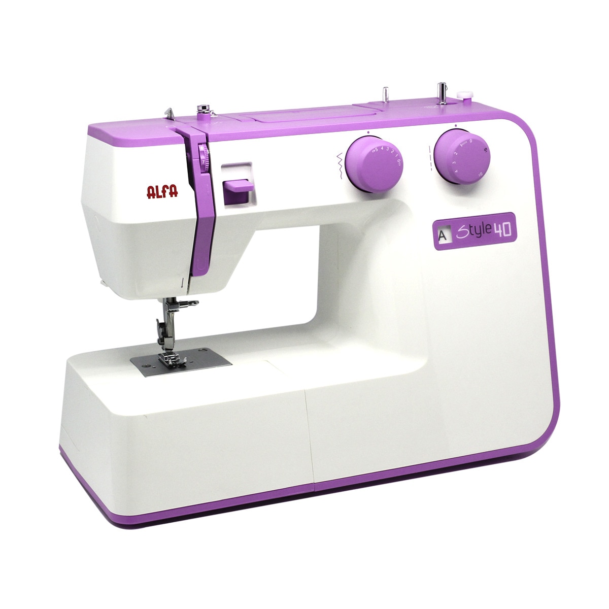 Alfa – Máquina de coser Alfa Style40 con 31 puntadas.