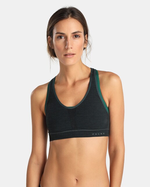 Soutien desportivo Cross Back Falke tipo top sem aro