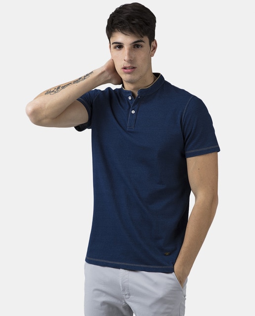 polos cuello mao hombre el corte ingles