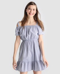 coast off the shoulder dress
