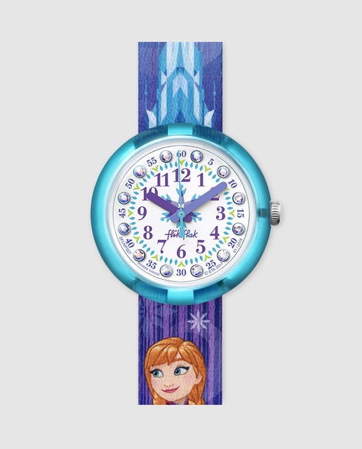 Reloj de niña Flik Flak FLNP027 Frozen azul
