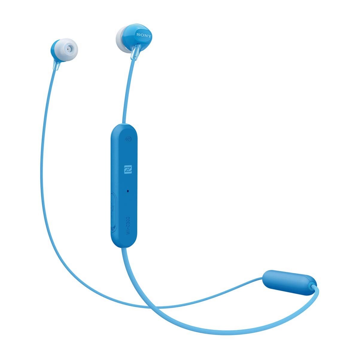 Auriculares Sony Wic300l azul deportivos con bluetooth y nfc wic300 8h aut. ear para binaural dentro manos libres color 10 4.2 8 9mm