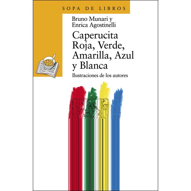 Caperucita roja, verde, amarilla, azul y blanca (Tapa blanda)