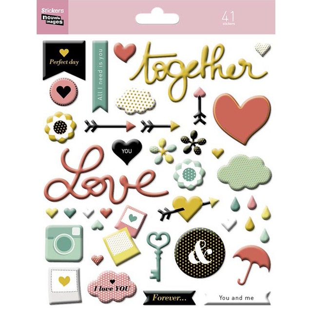 Stickers Nouvelles Images Together Love.