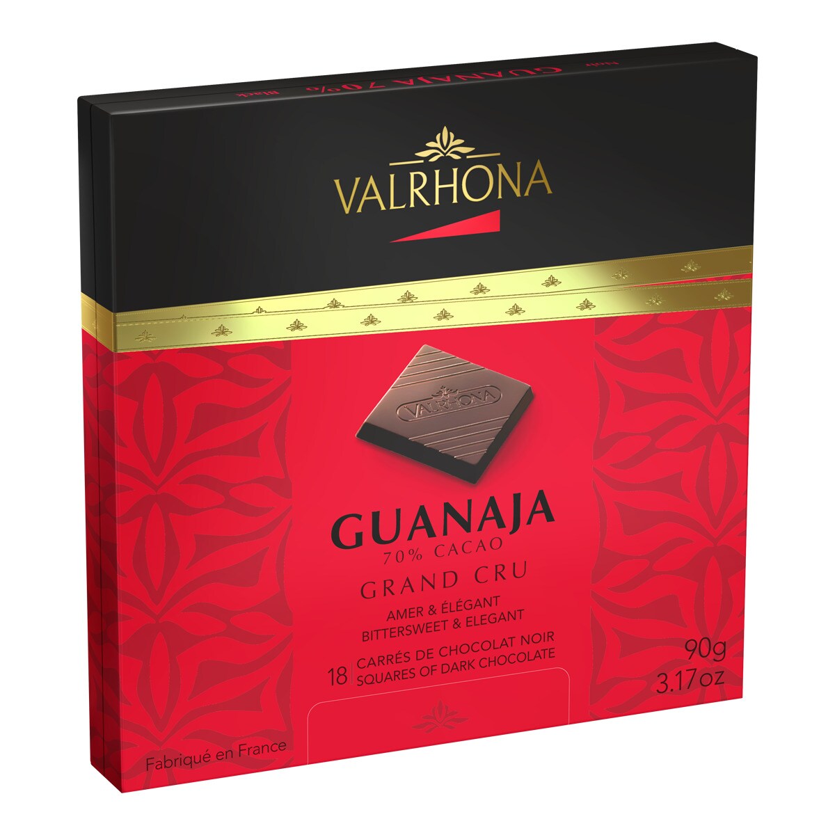 Caja de chocolates con 18 carrés Guanaja 70 cacao Valrhona · Gourmet Club · El Corte Inglés