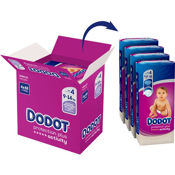 Dodot Sensitive 6-10 kg Pa/ñales Talla 3 224 Pa/ñales