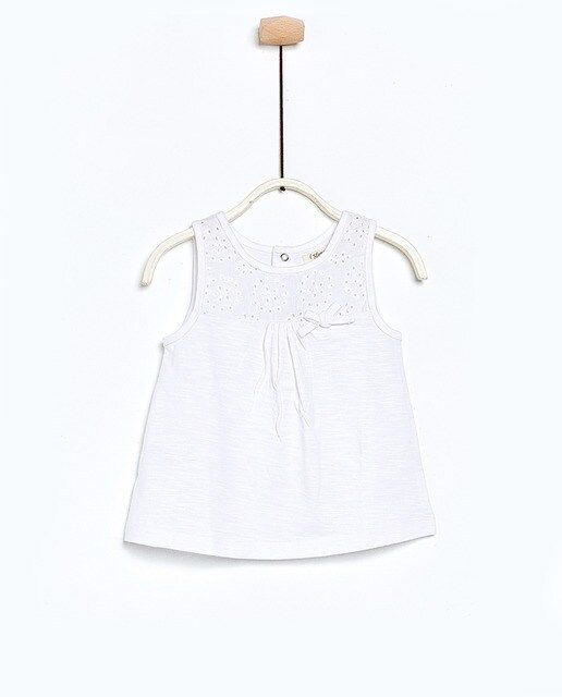 Debardeur Bebe Fille Sfera Dentelle Mode El Corte Ingles