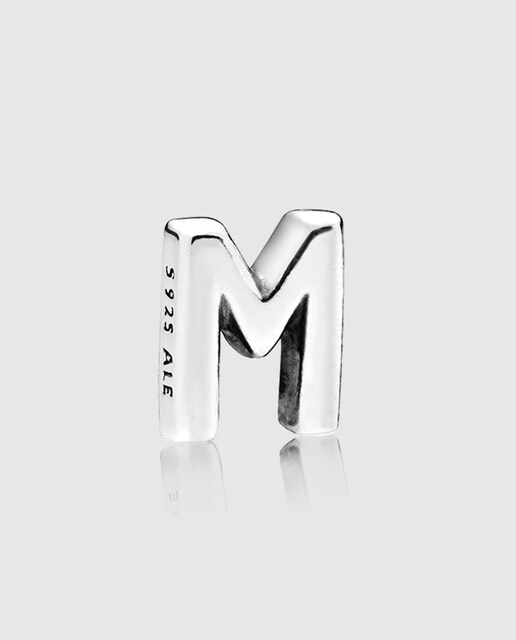 charms pandora originales letra m charms pandora originales letra m