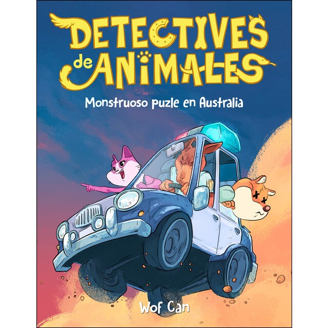 Detectives de animales: Monstruoso puzle en Australia (Tapa blanda)