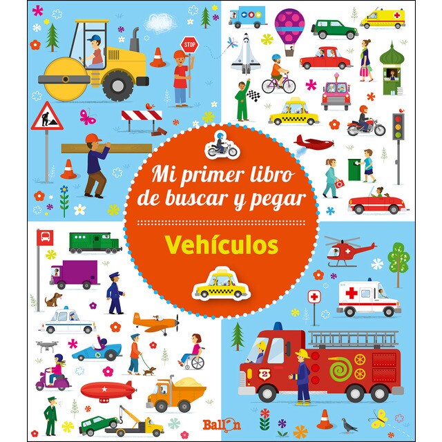 Vehículos - mi primer libro de buscar y pegar.pdf