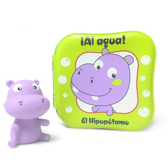 ¡al agua! el hipopótamo: Con un hipopótamo para la bañera.pdf
