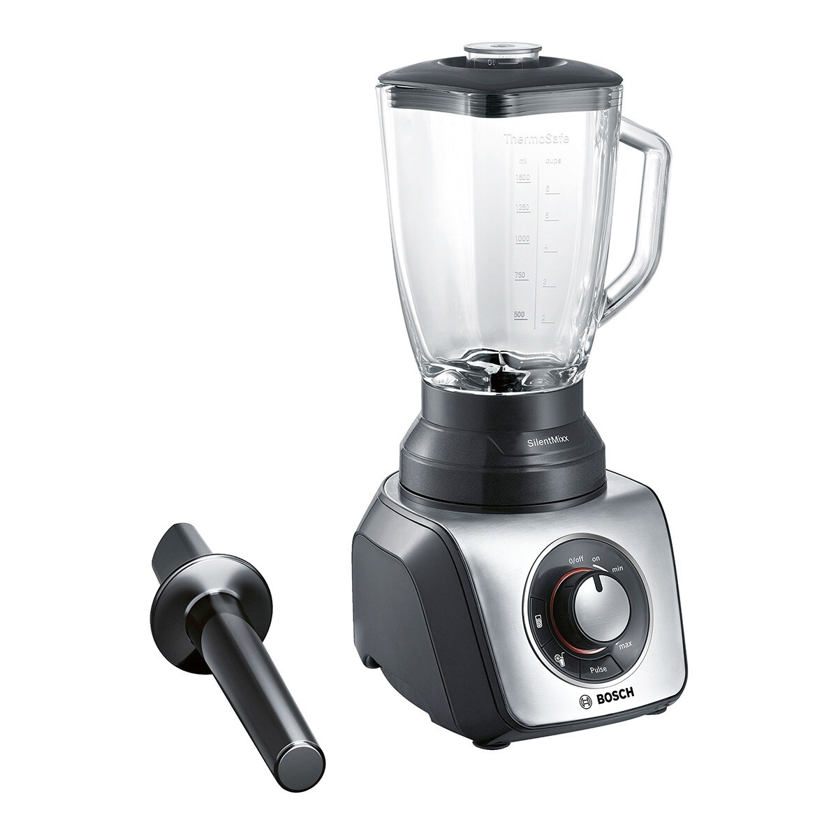 Batidora de vaso Bosch SilentMixx MMB65G5M con jarra de cristal