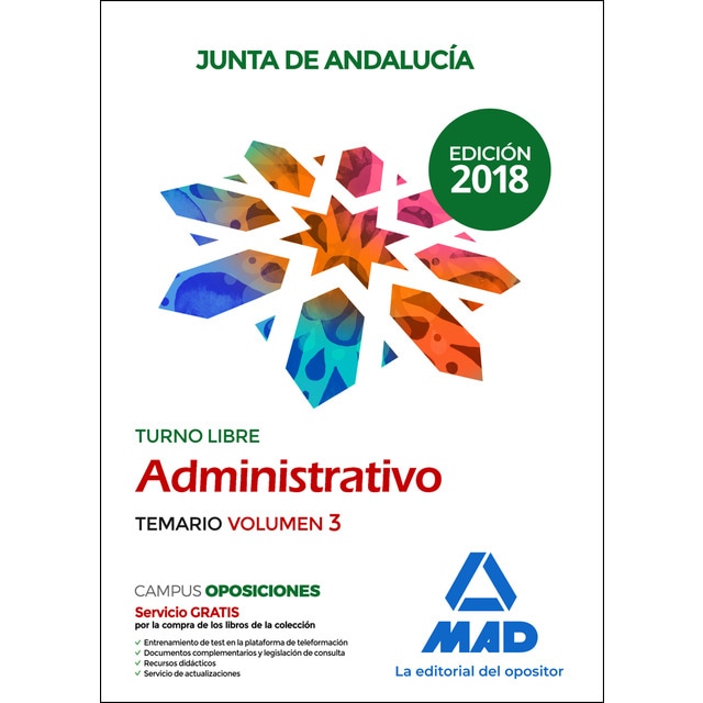 Administrativo de la junta de andalucía turno libre. Temario volumen 3.pdf