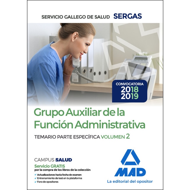 Grupo auxiliar de la función administrativa del servicio gallego de salud. Temario parte específica volumen 2.pdf