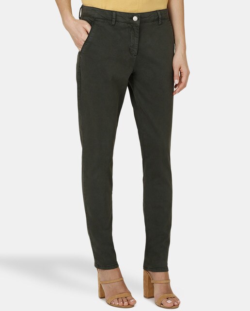 Pantalones Verdes Mujer · Moda · El Corte Inglés · 3 Pantalón chino de mujer Kookai en color kaki