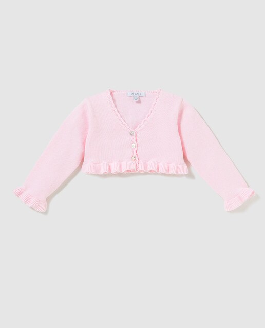 pink frill jacket