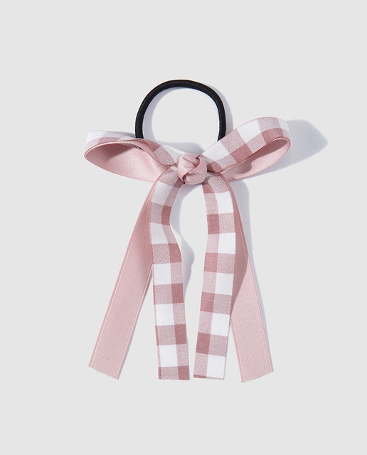 Coletero con lazo rosa