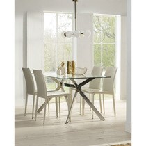 Mesa de comedor de metal y cristal Douglas El Corte Inglés · Hogar ... Mesa de comedor de metal y cristal Douglas El Corte Inglés · Hogar ...