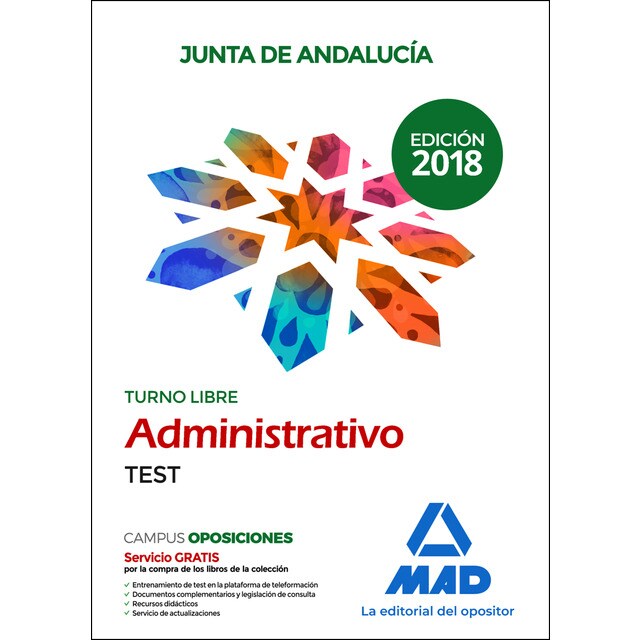 Administrativo de la Junta de Andalucía Turno Libre. Test.pdf
